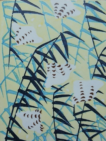  水彩手绘  抽象花卉草木 底图底纹  图案背景贴图